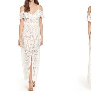 WAYF Lace Maxi Dress